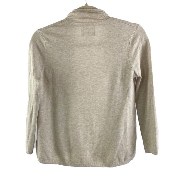 Zara Girls knit cardigan cream color- size 11/12 - Picture 2 of 5